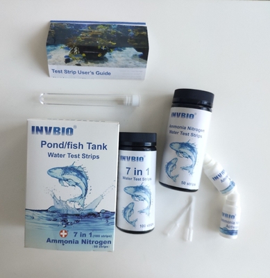 FSC Invbio Aquarium Water Test Strips Ammonia Nitrates Fish Tank Lead Test