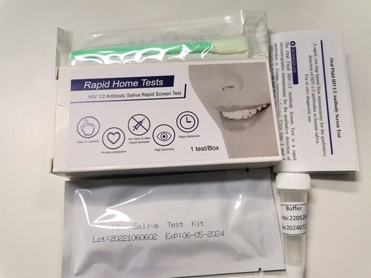 Advance Saliva Hiv Rapid Test Kits Hiv-1/2 Antibody