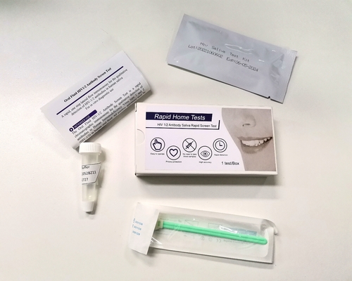 Hiv 1 &amp; 2 Oral Swab Hiv Rapid Test Kits Distributor Needed For Aids