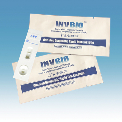 1 Step Alpha Fetoprotein Tumor Markers Test Afp Blood Rapid Strip Cassette