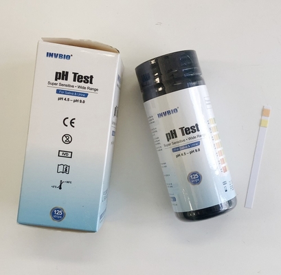 4.5 To 9.0 Acidity And Alkalinity Saliva Ph Test Strips Home Use