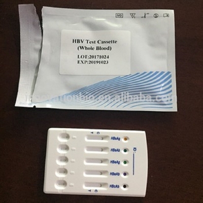 Accurate Medical Ivd Hbv Rapid Test Diagnostic Multi-5 Test Panel Card
