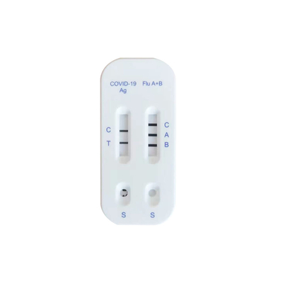 Rapid and Accurate Cov - 2 Influenza A / B Self Test for Dual Diagnosis 1pcs/Box