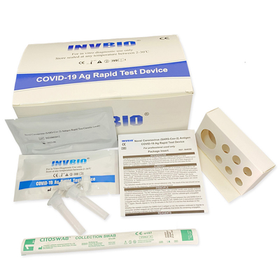 IN VITRO RTK ANTIGEN NASAL SWAB COVID 19 RAPID TEST KIT DETECT CURRENT EPIDEMIC