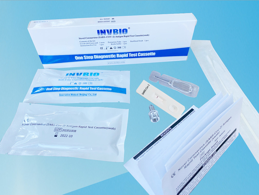 One Step Covid 19 Ag Rapid Antigen Test Home Kit Saliva Antigen Rapid Test Cassette