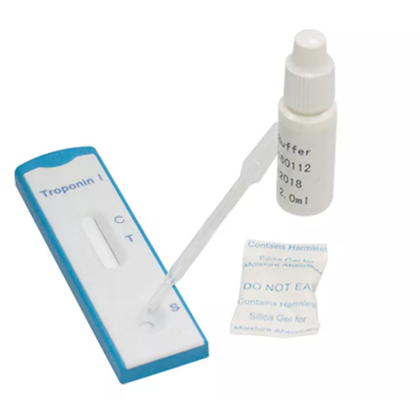 CE Troponin I Rapid Test Kit Whole Blood / Serum / Plasma Strip