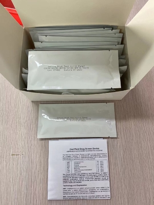 6 Panel Oral Saliva Drug Oral Fluid Test Kit At Home