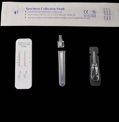OEM Infectious Disease Rapid Test Kits Influenza A/B+Covid 19 Combo