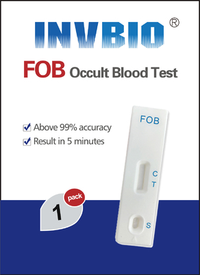 Invbio Ce Approved Fecal Occult Blood Test Fob Rapid Kits