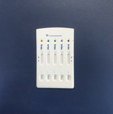 Diagnosing HBV Infection Screening Hepatitis B Rapid Test Kit 5 Panel Hepatitis B Virus