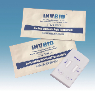 INVBIO Dengue Rapid Test Kits NS1 Antigen And IgG / IgM Antibody Combo Diagnostic