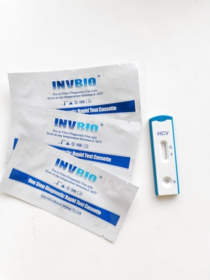 Hcv Hepatitis C Rapid Test Kit Strip Cassette For Whole Blood Serum Plasma