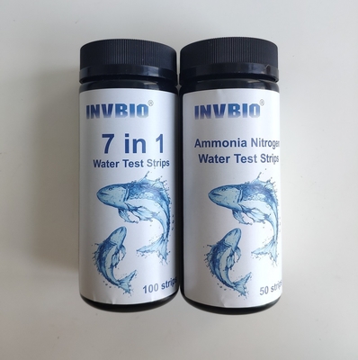 Ammonia Nitrogen FSC Aquarium Test Strips Pond Fish Tank Saltwater 50 Pcs