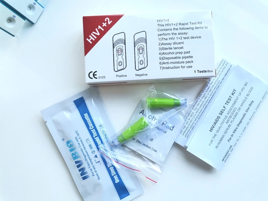 Anti HIV Home MSDS Hiv Rapid Test Kits With OME Service