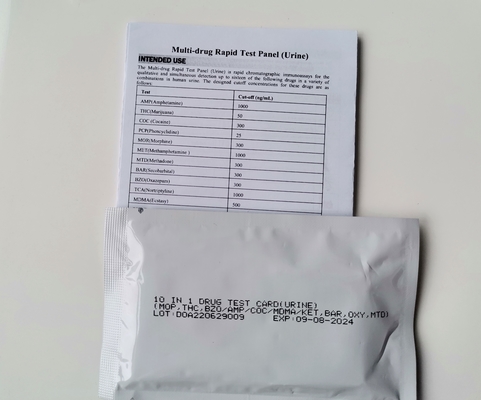 Professional Multi Panel Urine Drug Testing Kits By Rapid Detect