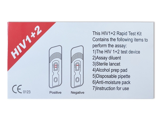 40pcs Rapid Diagnostic Test Kit For Ag Ab Syphilis And Hiv Aids