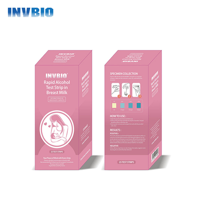 25 Milk Screening Breast Milk Alcohol Test Strips For Breastfeeding Moms