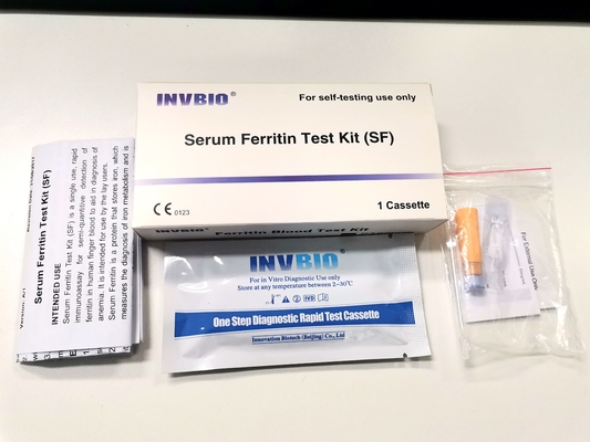 Ferritin Quantitative Rapid Self Test High Accuracy 1 Test/Box