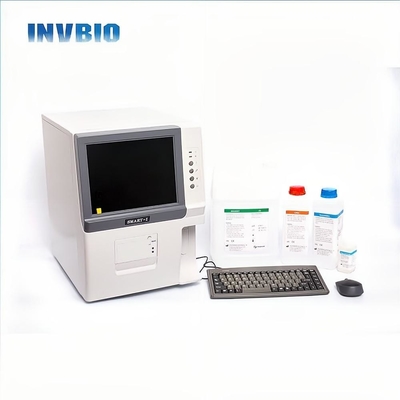 usb Lab Equipment 3 Part Hematology Analyzer Automated Blood