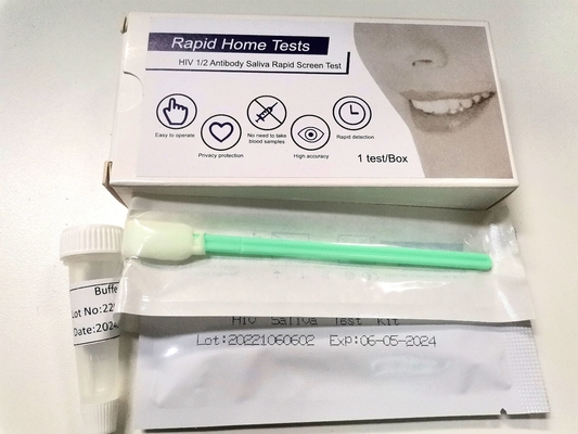 Free Samples Hiv Test Rapid Kit Saliva Home Use