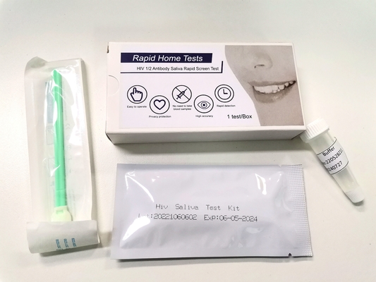 Free Samples Hiv Test Rapid Kit Saliva Home Use