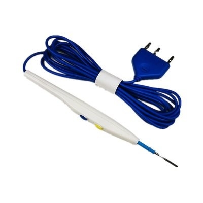 High Frequency Surgical Instrument Electrode Disposable Three Plug Electric Knife Pencil