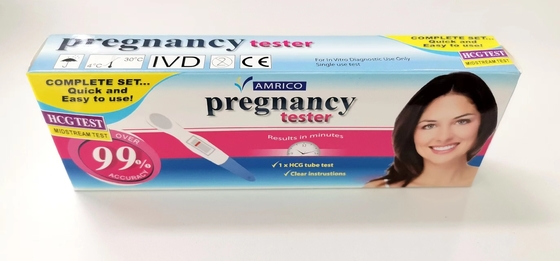 Early Detection Instant Midstream Hcg Pregnancy Test One Step Urine