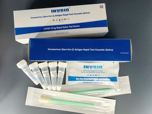 Covid-19 Oral Fluid Rapid Antigen Test Kit High Tech