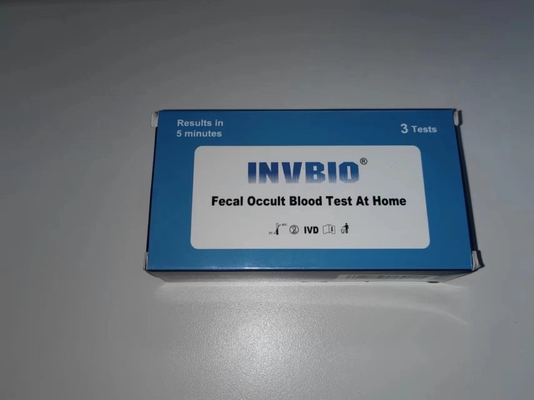 1 Pcs Fobt Test Kit / Tumor Markers Test Checks For Blood Hidden In Stool