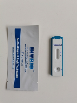 Troponin I Ctni Test Whole Blood / Serum / Plasma Rapid Diagnostic Troponin Cards