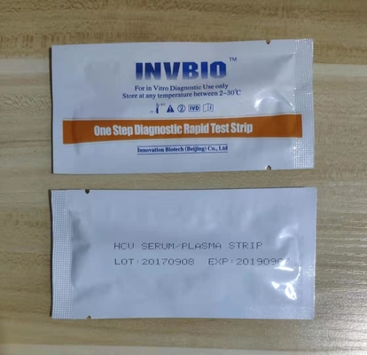 99.8% Sensitivity Hepatitis C Test Strip 99.9% Specificity