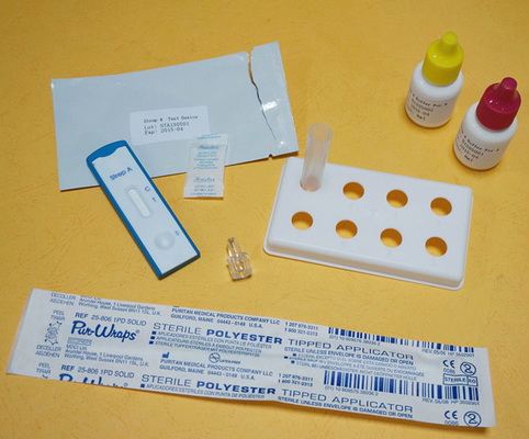 CE Marked Streptococcus Pneumoniae Rapid Strep Test Kit Antigen Diagnostic
