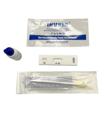 One Step Ce Approval Hcv Test Kit Self Use Fast Result With Saliva