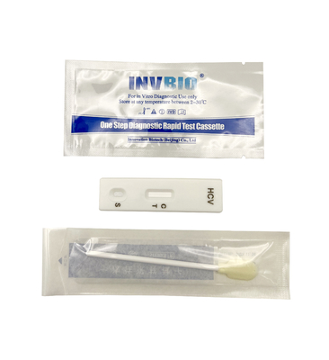 One Step Ce Approval Hcv Test Kit Self Use Fast Result With Saliva