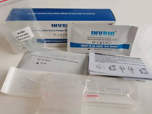 15 Minute Covid 19 Antigen Rapid Test Ce Approved Home Use