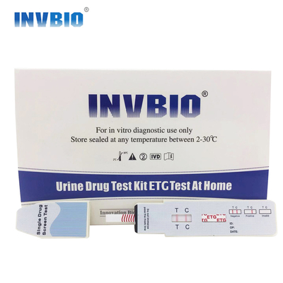 Ethanol 1 Panel  Prime Screen Etg Alcohol Urine Test At Home Etg Dip Card