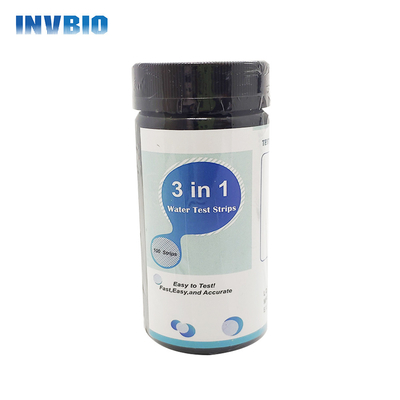 Lead Copper Chloride Ph 14 In 1 Water Test Strips For Drinking Pool
