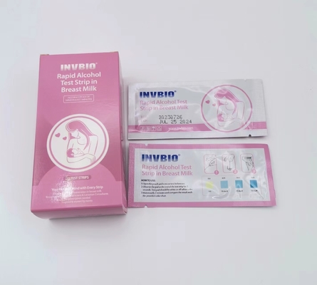 Fast Result Mom Breast Milk Alcohol Test Strips At Home Individually