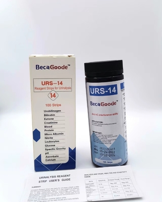 Identify Self Diagnostic 14 Parameter Urine Test Strips At Home