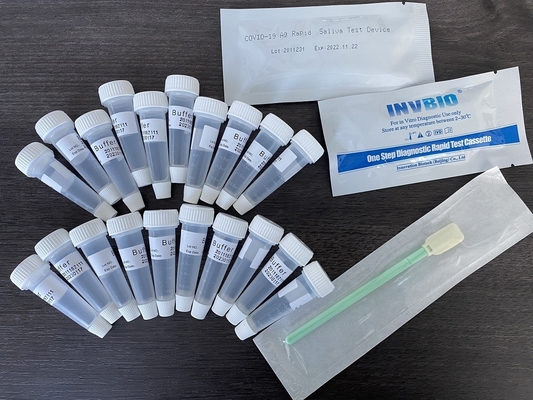 Accuracy Reliability Covid-19 Oral Fluid Rapid Antigen Test Kit