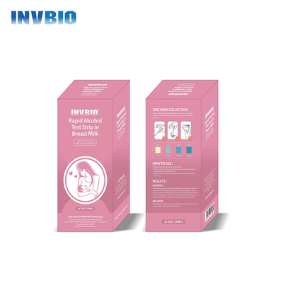 Baby Safety During Suckling Period Breast Milk Test Strip Alcohol Concentration Test