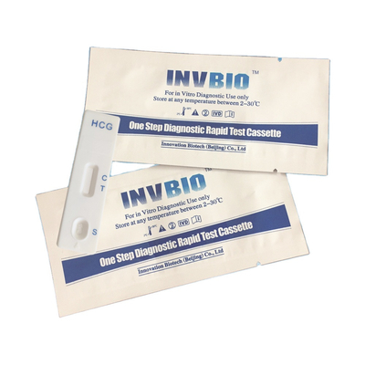 Medical IVD Hcg One Step Pregnancy Test Card