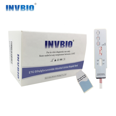 Dipcard 3.00mm Ethylglucuronide ETG Urine Alcohol Test Kit Dipcard
