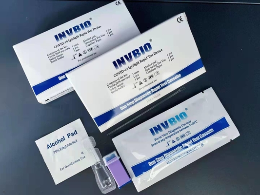 96.8% Accuracy Covid 19 Ab Rapid IgG IgM Antibody Test Kit OEM Package