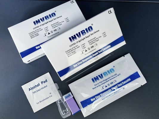 SARS-CoV-2 Coronavirus IgG IgM Antibody Test Kit One Step Self Testing INVBIO