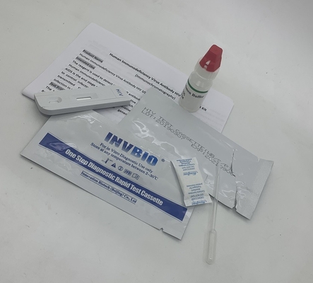 Medical IVD Whole Blood Tri Line HIV Rapid Test Kit Accuracy 99%