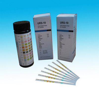CE Quick Test 10 Parameter Urinalysis Test Strips Qualitative Detection