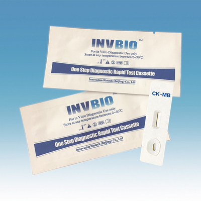 One Step CK-MB Cardiac Marker Troponin I Rapid Test Kit Qualitative Detection