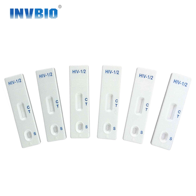 Hiv Serum One Step Rapid Test Ivd Card With Oem Packaging